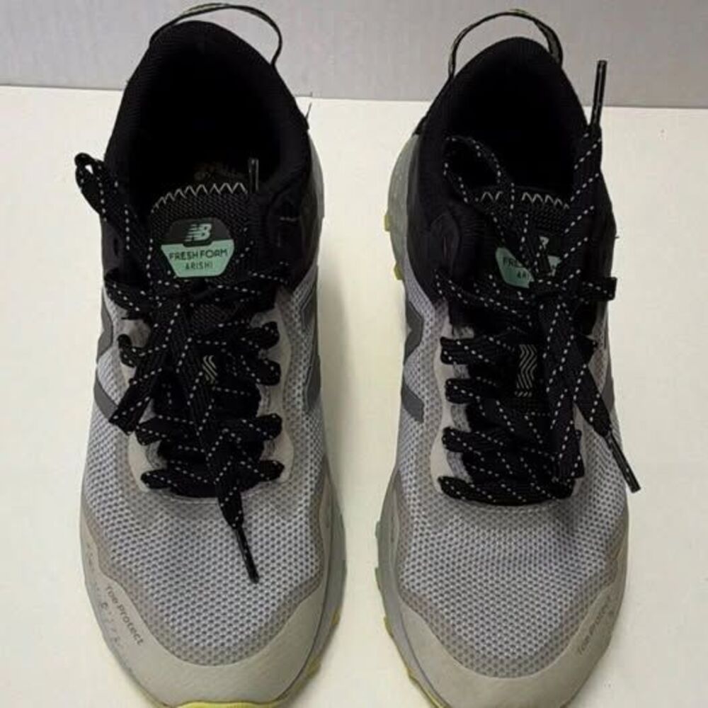 New Balance FF Arishi Trail V1 Running Shoe WTARISS1 Gray/Black Women Sz 6.5